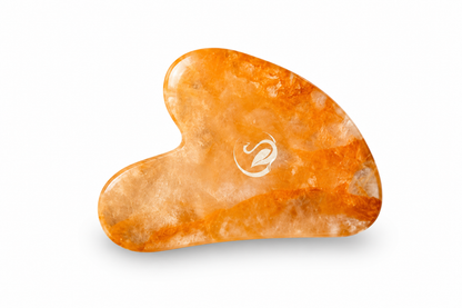 Yellow Quartz Gua Sha Facial Sculpting Tool